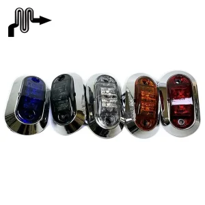 Car Light Accessories 10-30V Rear Light for Truck 2 LEDs Semi Truck Led Lights