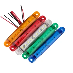 Car Light Accessories 12V 24V Warning Lamp Led Side Marker Light for Truck Trailer