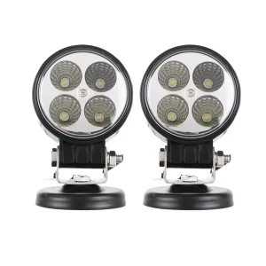 Car Light Accessories Car Led Lights Round 12W Led Light for Car 4 LEDs Work Light Led Bar