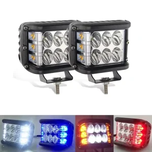 Car Light Accessories Dual Color LED Work Light Factory OEM ODM Customize 9-60V 12V 24V Off Road LED Work Light