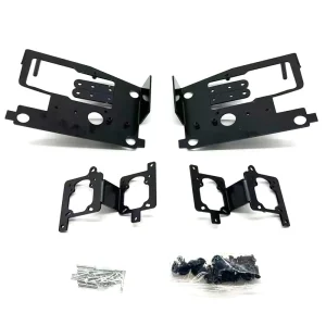 Car Light Accessories Iron Projector Lens Bracket Frame for BYD Seal Low Light Mounts Brackets Frame