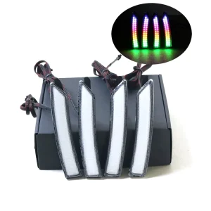 Car Light Accessories for Mustang RGB Flow Series Side Marker Lights