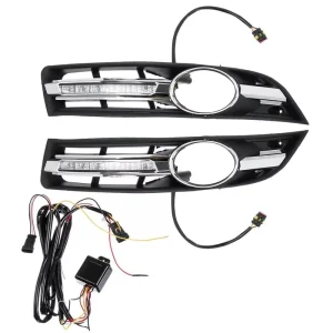 Car Light DRL LED Daytime Running Auto Brake Light Fog Lamp Cover Parts Accessories for Volkswagen VW Passat B6