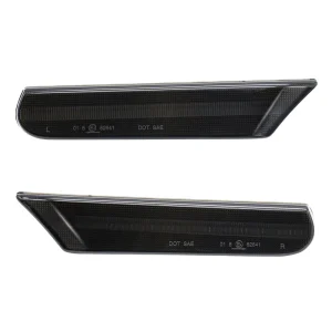 Car Light Smoke Lens LED Side Marker Indicator Repeater for Porsche Boxster 986 911 996 Coupe Convertible Targa