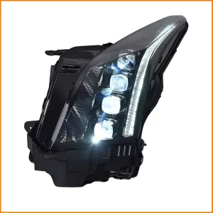 Car Light for Cadillac ATS ATSL LED Auto Headlight Assembly Upgrade Crystal Bifocal 4 Lens Front Lamp Accessories
