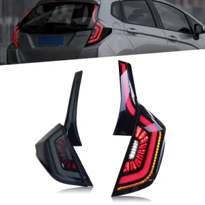 Car Light for Honda Fit GK5 Taillight Jazz Tail Lights LED DRL Turn Signal Brake Lamps Car Accessories
