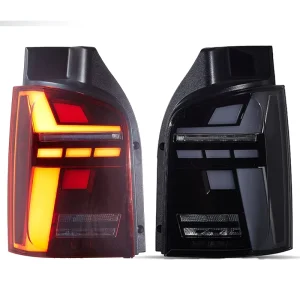 Car Light for Volkswagen Multivan T5 Caravelle LED Auto Taillight Assembly Upgrade Dynamic Signal Lamp Back Lamp