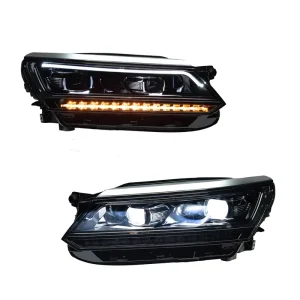 Car Light for Volkswagen VW Passat B8 US Version LED Auto Headlight Assembly Upgrade High Configure Design Front Lamp