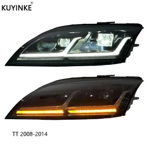 Car Lights for Audi TT Headlight Projector Lens Dynamic Signal Head Lamp LED Headlights Drl Automotive Accessories