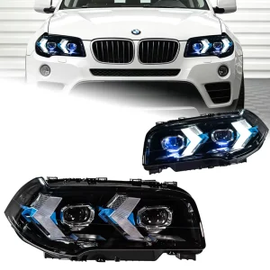 Car Lights for BMW X3 E83 LED Headlight Projector Lens E83 Headlights Signal Head Lamp Drl Automotive Accessories