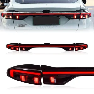 Car Lights for Ford Mondeo Fusion Taillight LED Tail Lamp Dynamic Turn Signal Light Car Through Taillights Assembly
