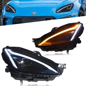 Car Lights for GT86 BRZ LED Projector Headlight Daytime Running Light 12V New Automotive Accessories