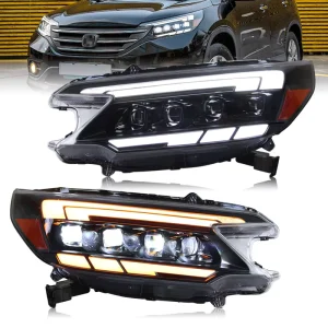 Car Lights for Honda CR V Headlights CRV LED Projetor Headlamp Daytime Running Light Automotive Accessories
