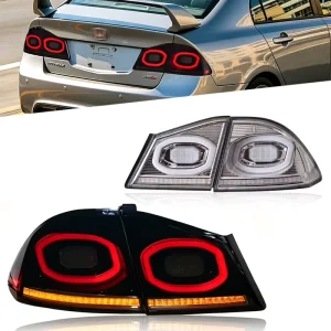Car Lights for Honda Civic FD1 FD2 LED Taillights LED Tail Lamp Dynamic Turn Signal Light Car Taillights Assembly