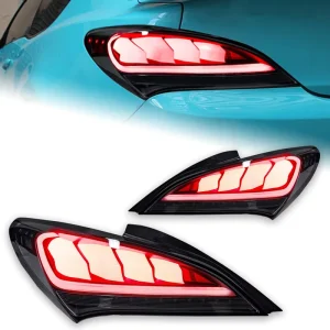 Car Lights for Hyundai Genesis Coupe LED Tail Light Rear Lamp Fog Brake Tumn Signal Automotive Accessories