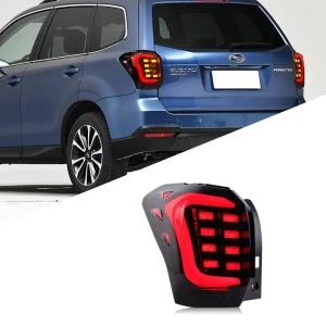 Car Lights for Subaru Forester Taillights Forester LED Tail Lamp Dynamic Turn Signal Light Car Taillights Assembly