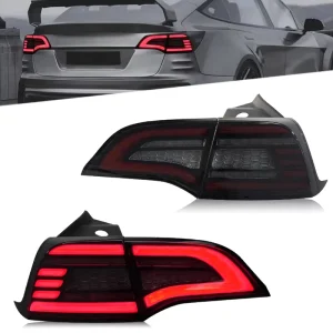 Car Lights for Tesla Model 3 Taillight Model Y LED Tail Lamp Dynamic Turn Signal Light Car Taillights Assembly