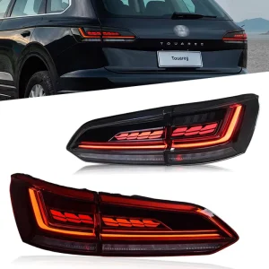 Car Lights for Touareg Taillights LED Tail Lamp Dynamic Turn Signal Light Car Taillights Assembly