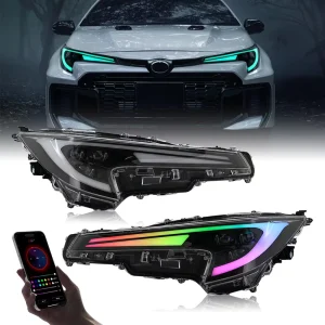 Car Lights for Toyota Corolla Headlights LED Projetor Headlamp Daytime Running Light Automotive Accessories