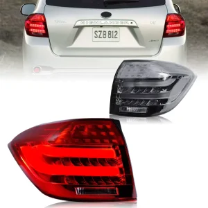 Car Lights for Toyota Highlander Taillights LED Tail Lamp Dynamic Turn Signal Light Car Taillights Assembly