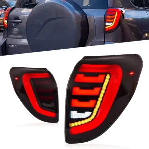 Car Lights for Toyota RAV4 Taillights RAV4 LED Tail Lamp Dynamic Turn Signal Light Car Taillights Assembly