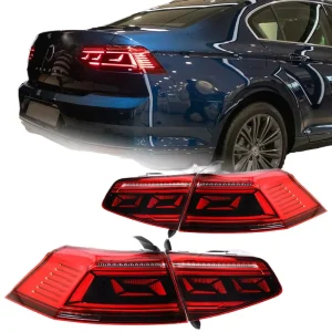 Car Lights for VW Passat B8 LED Tail Lamp Dynamic Signal Rear Stop Brake Reverse Auto Accessories Magotan 12V Voltage