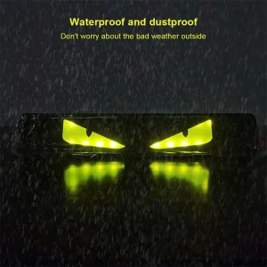 Car Logo LED Light Car Front Grille Emblem Badge Illuminated Decal Sticker Light Accessories for Car Tuning