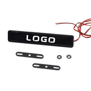 Car Logo LED Light Front Grille Emblem Badge Illuminated Accessories LED Car Logo Emblem for Car Tuning