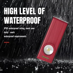 Car Mechanic Work Light Rechargeable Magnetic Slim LED Work Light 360 Degree Rotation Flexible COB Work Light