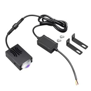 Car Mini LED Grille Work Lamps with Fan Waterproof Fog Lights Motorcycle Dual Color Spotlight for SUV Truck Off road Vehicle