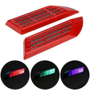 Car Modification 3-Color Flash Warning Decorative Light Body Side Signal for Daytime Running DRL