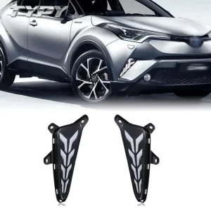 Car Modified LED DRL Daytime Running Light With Yellow Turning Signal for Toyota C HR CHR
