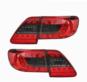Car Modified LED Tail Light Assembly Brake Light and Turn Signal for Toyota Corolla Rear Lamp Upgrade