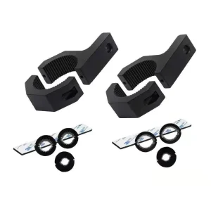 Car Motorcycle Headlight Clamps Brackets Round Tube Clamp Kit for Motorcycle Light Mount