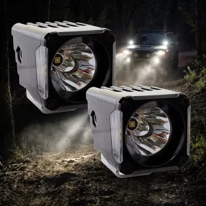 Car Offroading High Performance LED 4×4 Offroad Pod Lights Backlight High grade Aviation Aluminum 9 36V DC Cool Light