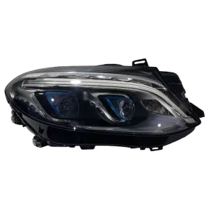 Car Part for Mercedes Benz GLE166 X166 GLE320 GLE350 GLE400 GLE500 LED Headlights Blue Circle A1669061503 A1669061603