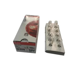 Car Parts 2825 T10 12V W5W Plug in Bulb 12V Car Truck Interior Light License Plate Tail Box Light Width Indicator