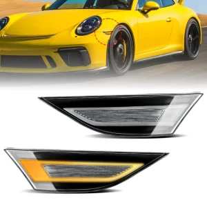 Car Parts Auto LED Turn Signal Light Indicator Lamp for Porsche 718 991 LED Side Marker Warning Light