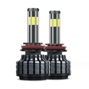 Car Parts Automotive LED Headlights with 360 Degree Six Sided Bright LED Headlights