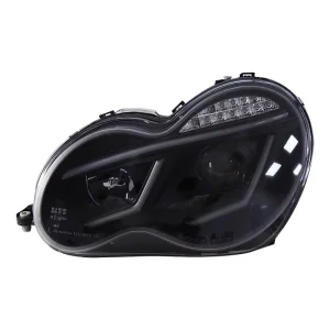 Car Parts for C-Class W203 Headlights Assembly Modified LED Day Running Lights Turn Signal Xenon Headlights