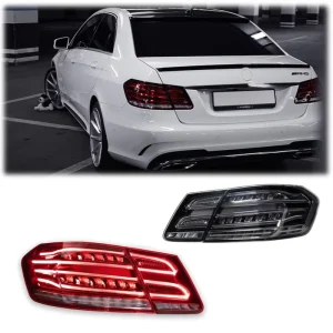 Car Rear Lamp Assembly for Mercedes Benz E Class W212 LED Tail Lights Red New Plug+Play Upgrade