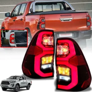 Car Rear Lamp LED Vehicle Exterior Rear Lights Tail Lamp for Toyota Hilux