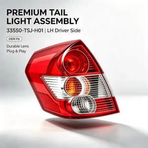 Car Rear Tail Light Assembly LH Driver Side Tail Lamp 33550 TSJ H01 Auto Lighting Parts