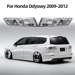 Car Rear Tail Lights Assembly Modified Reverse Brake Lights Compatible with Honda Civic Accord Odyssey Fit Spirior & Acura