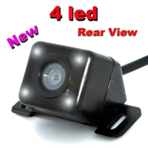 Car Rear View Reversing Camera Backup Camera with 4 LED Night Vision Waterproof