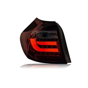 Car Red Yellow LED Tail Lights for BMW 1 Series E87 Rear Fog Lights for Car