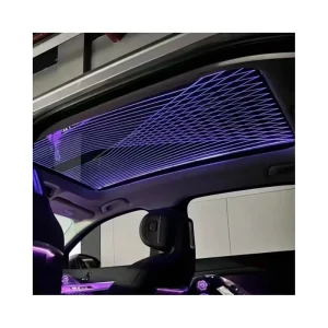 Car Remodeling Decorative Interior Full Sky Star Roof Atmosphere Light Panoramic Sunroof Star Film Color Change Rich in Patterns