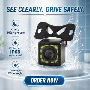 Car Reversing Camera DC12V 720P HD Night Vision AHD Sensor Waterproof Wide Angle OEM Factory Supply