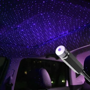 Car Roof Interior Auto Light Decoration LED Starry Laser Projector Light Car Star Sky Light