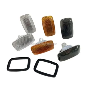 Car Side Fender Marker Turn Light Bulb 12V for Land Cruiser Hilux Prado Black Amber Clear Signal Indicator Lamp